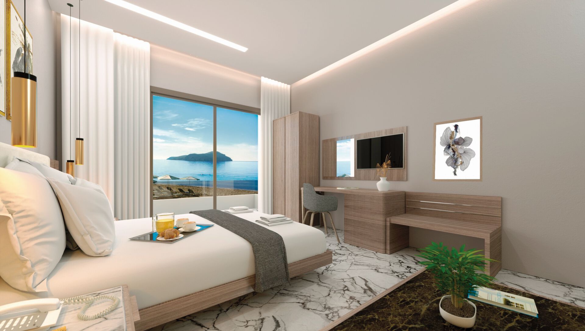 Crète - La Canée - Grèce - Iles grecques - Hotel Porto Platanias Beach Luxury Selection 5*