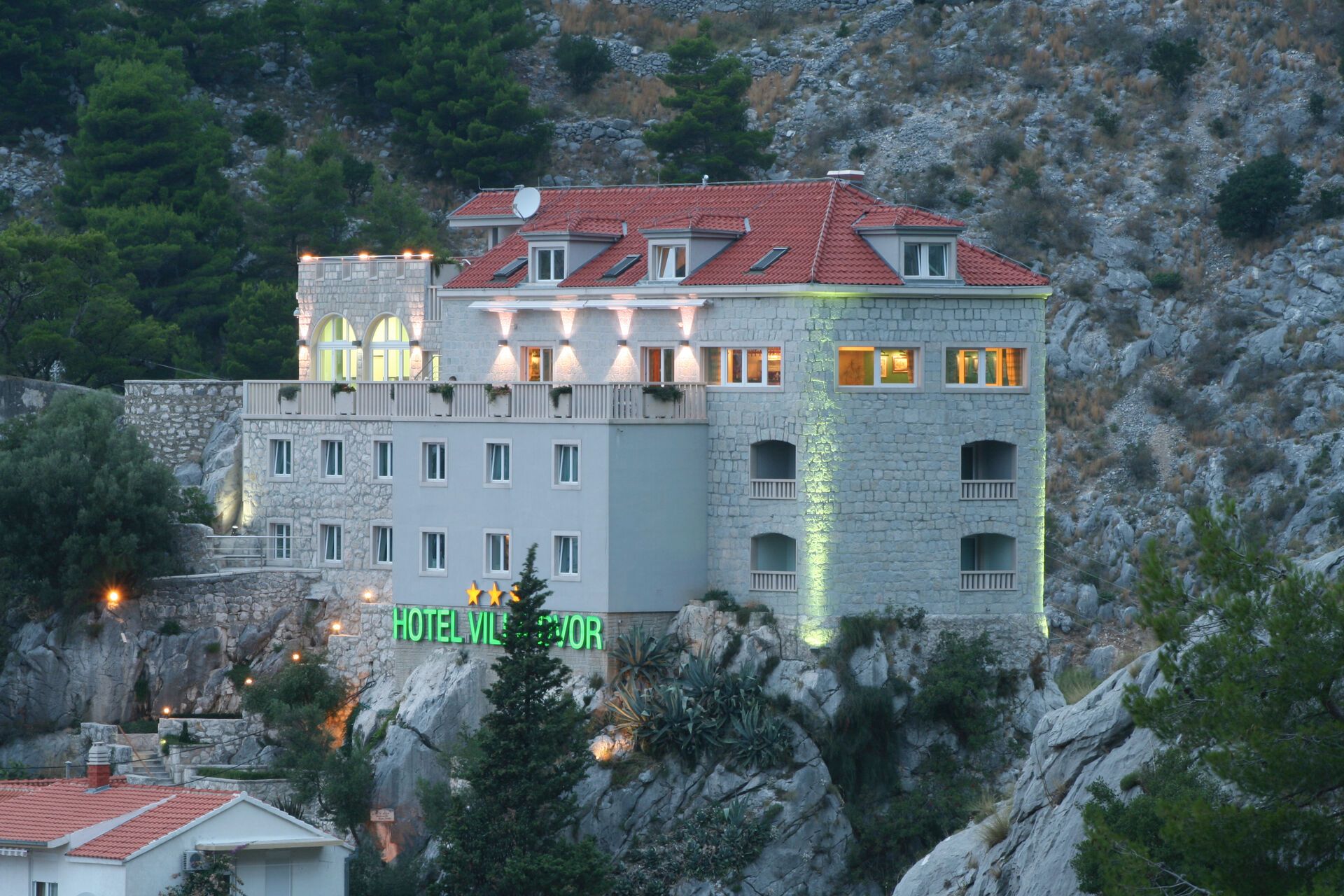 Croatie - Omis  - Hôtel Villa Dvor 3*