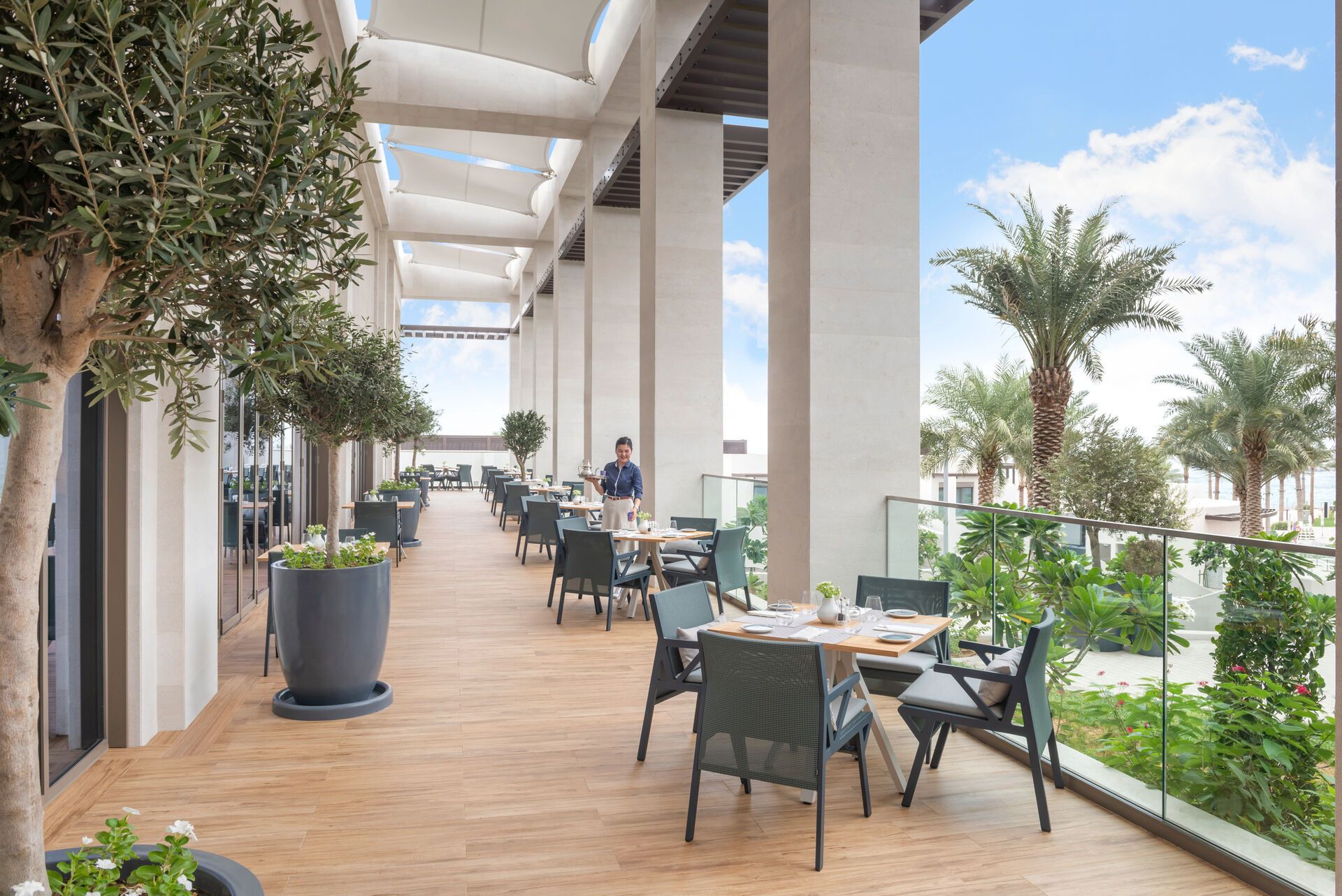 Bab Al Qasr Abu Dhabi & Hilton Dubai Palm Jumeirah & Address Beach Fujairah