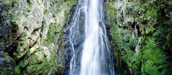 Aguas Blancas Wasserfall in Constanza