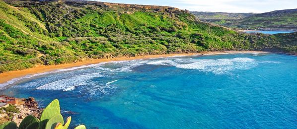 Mediterrane Landschaft auf Malta