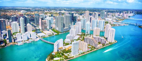 Luftaufnahme von Miami
