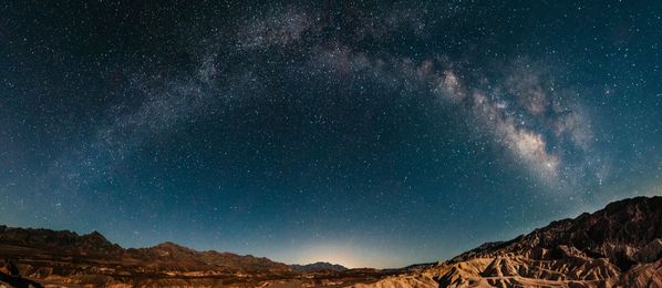 Death Valley mit Sternehimmel