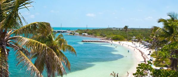 Strand auf Bahia Honda Key, Florida Keys