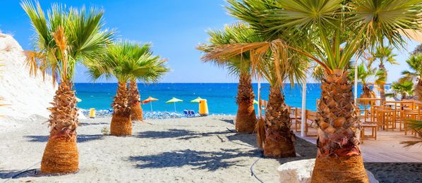 Governors Beach in Limassol, Zypern