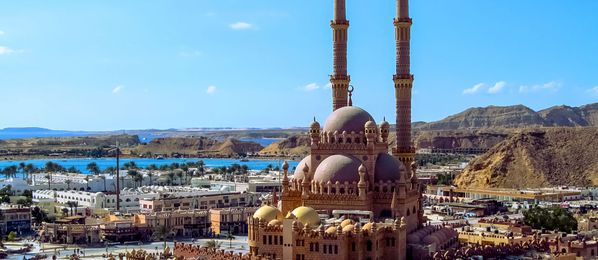 Sharm El Sheikh Altstadt und Al Mustafa Moschee