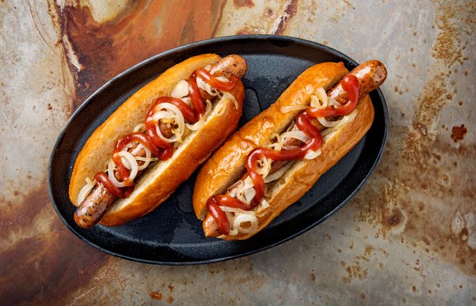 Typisches dänisches Essen: Hot Dog